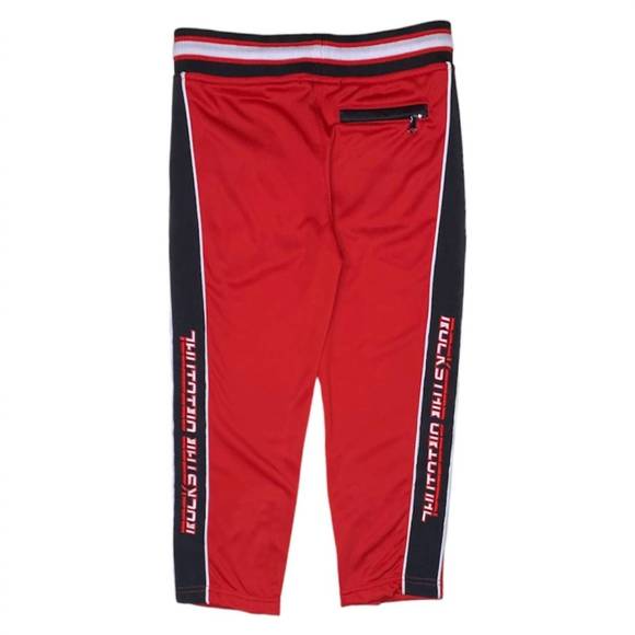 NEW ROCKSTAR ORIGINAL kids' striped jogger in red - Picture 2 of 2
